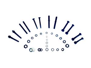 螺旋道釘、螺紋道釘、方道釘、魚尾螺栓及螺母、平墊、彈墊